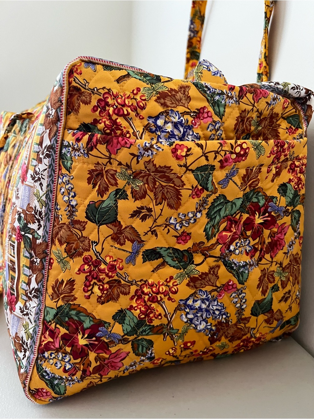 NWT Vera Bradley GILMORE GIRLS Duffel bag Autumn Floral - Picture 5 of 8